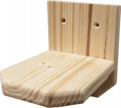 PÓŁKA ŚCIENNA DLA KOTA STOPIEŃ SCHODEK DREWNIANA