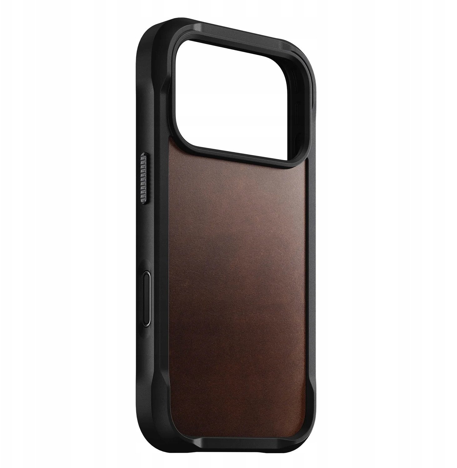 NOMAD Rugged Leather Case - skórzane etui do iPhone 17 Pro kompatybilne z MagSafe; skóra Horween (rustic brown)