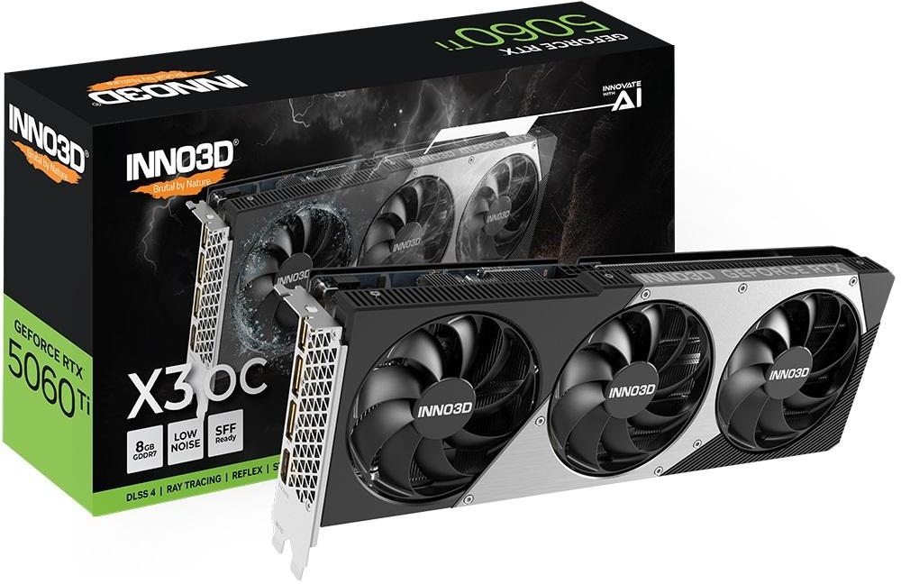 INNO3D GeForce RTX 5060 Ti X3 OC, 8192 MB GDDR7
