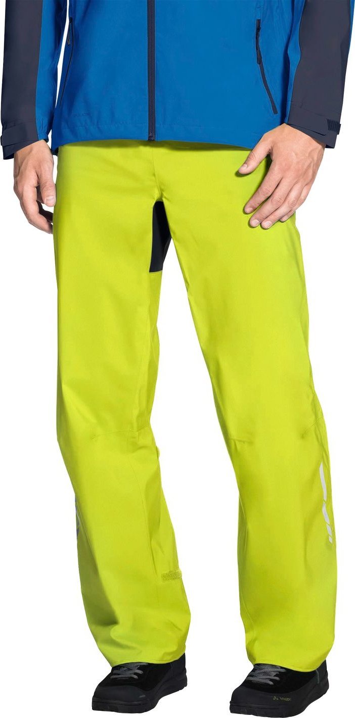 Vaude Spodnie przeciwdeszczowe na rower męskie Vaude Moab Rain - zielone S