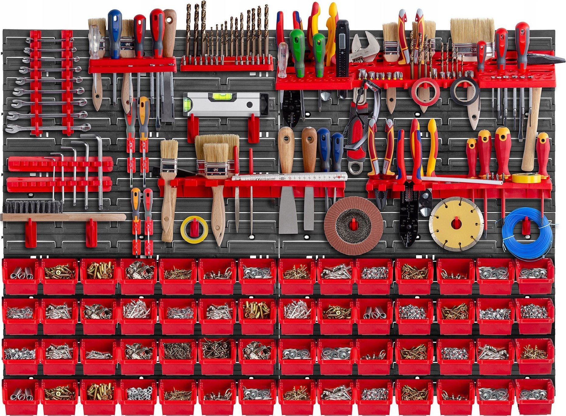 Kadax KADAX Tablica Narzędziowa Ścianka 116x78cm 81 el