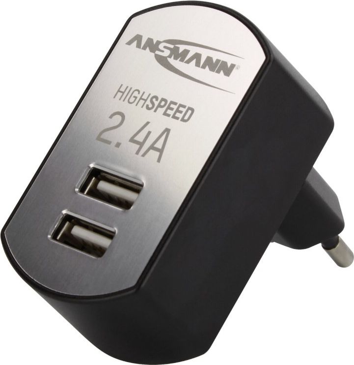 Ładowarka Ansmann HighSpeed 2x USB-A 2.4 A (1001-0031)