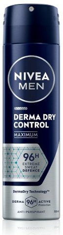 NIVEA Men Derma Dry Control antyperspirant w spray'u dla mężczyzn 150ml