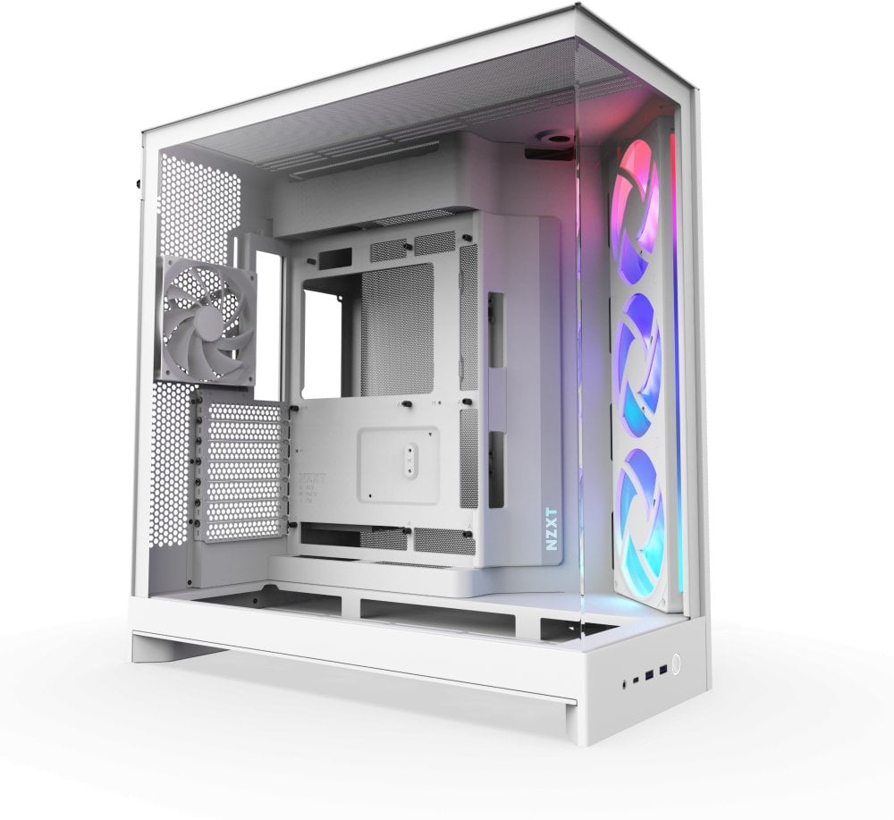 OBUDOWA NZXT H9 FLOW RGB (2025) MIDI TOWER Z OKNEM BIAŁA