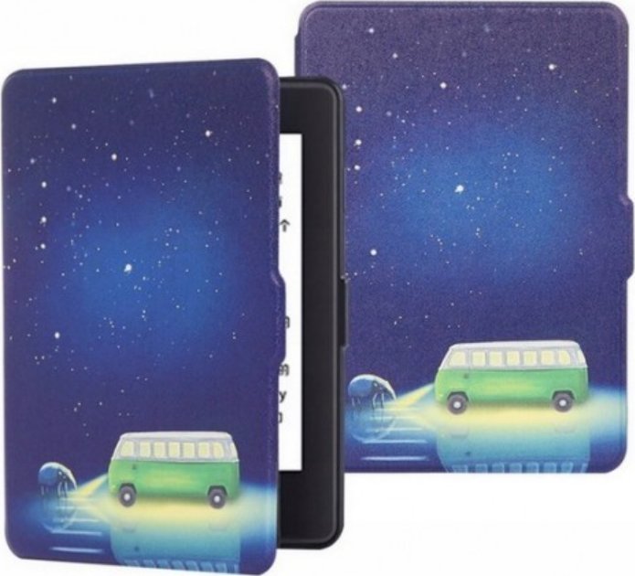 Pokrowiec Pan i Pani Gadżet Etui do Amazon Kindle 4 Autobus