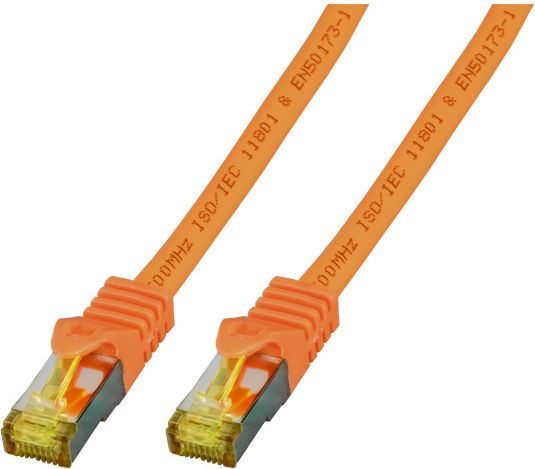 EFB Patchcord S/FTP,Cat.6A, LSZH, Cat.7, 0.5m (MK7001.0,5O)