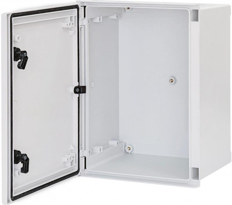 Obudowa poliestrowa bez płyty montażowej 300x250x140mm 1000VDC 1500VAC IP66 IK10 EPC 30-25-14 001102600