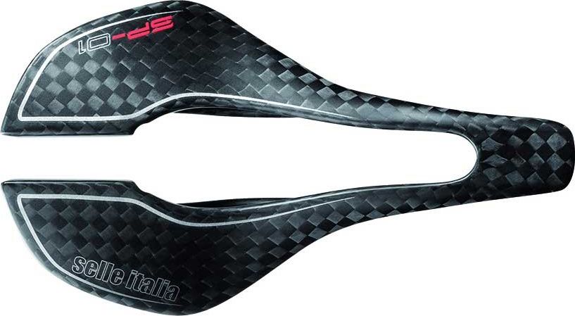 Selle Italia Siodło SELLE ITALIA SP-01 BOOST TEKNO SUPERFLOW S (id match - S3) Hi-Tech carbon 7x9, czarne (NEW)
