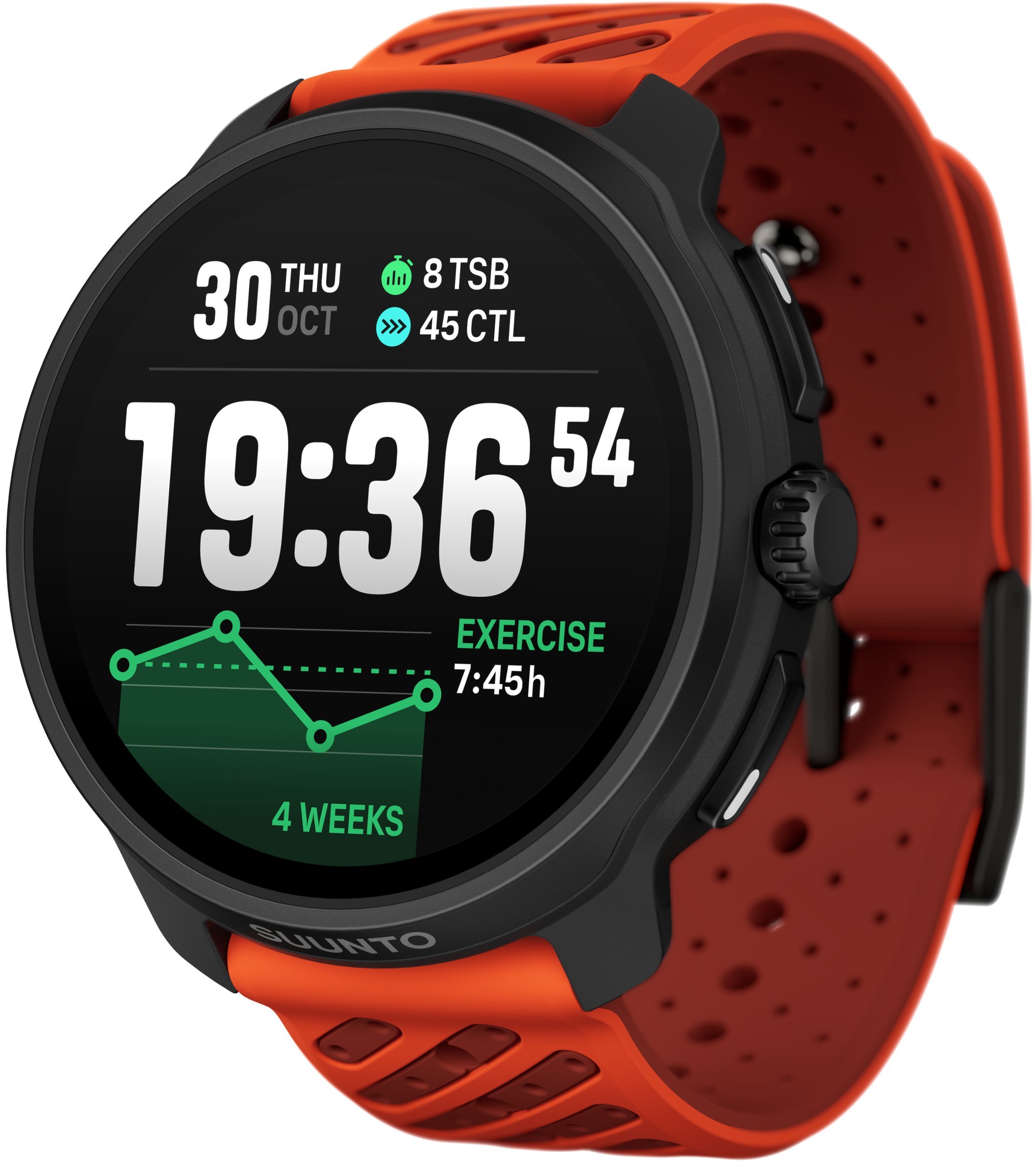 Zegarek sportowy Suunto Race 2 Coral Orange (SS051241000)