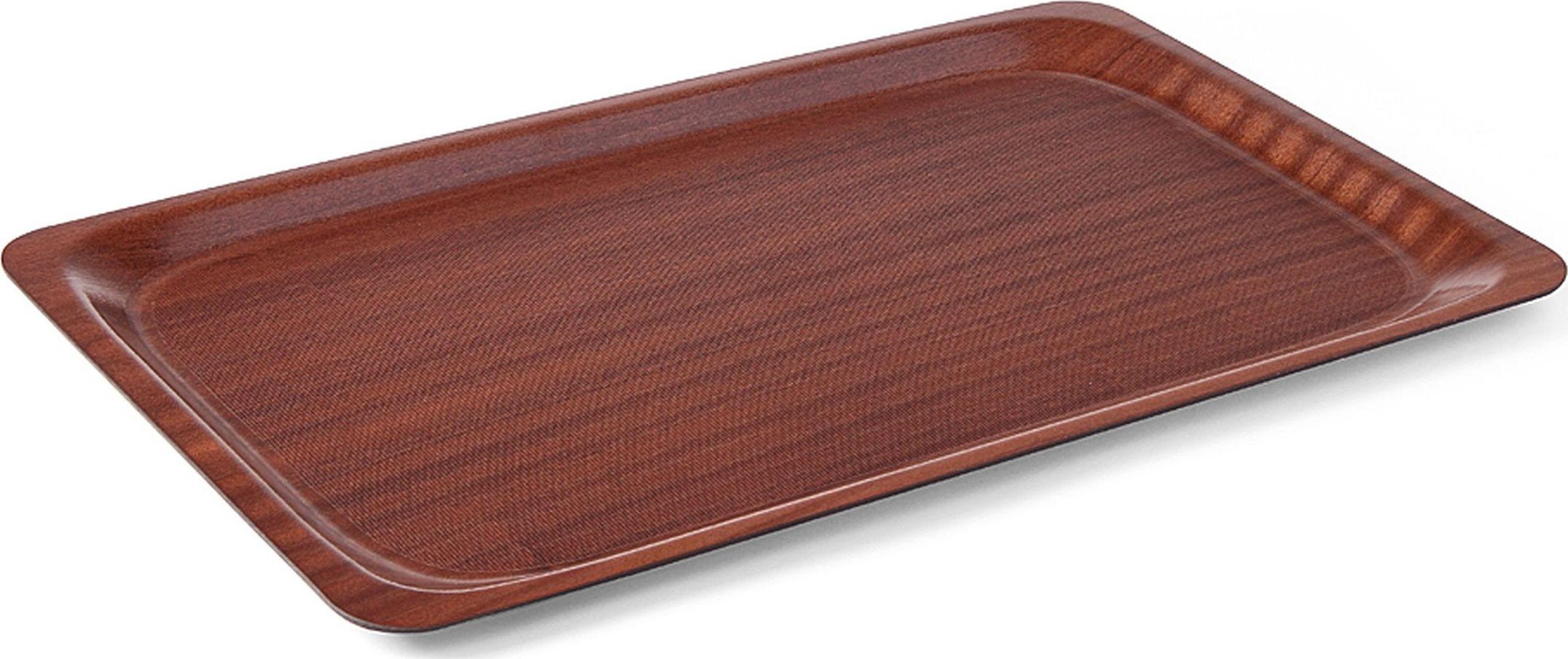 Hendi Taca antypoślizgowa drewniana, mahoń 530x325mm GN1/1 - Hendi 507216 Taca antypoślizgowa drewniana, mahoń 530x325mm GN1/1 - Hendi 507216