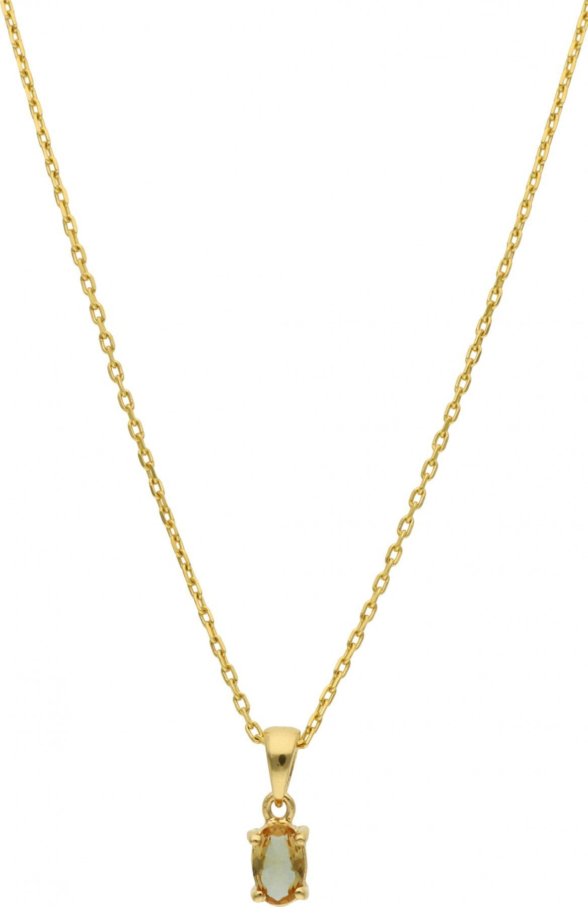 Rosanto Subtelna złota zawieszka z zultanitem 585 14k