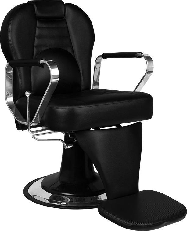 Gabbiano GABBIANO FOTEL BARBERSKI TIZIANO CZARNY