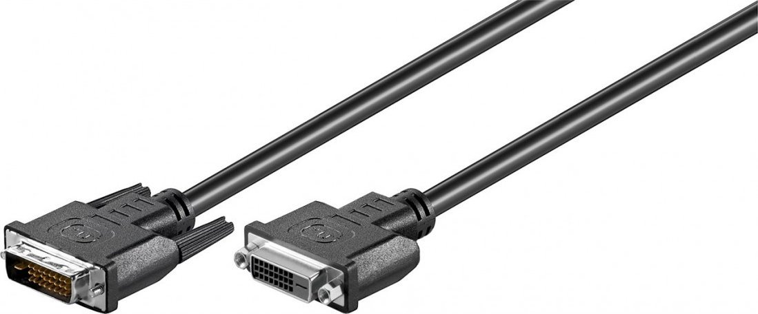 Kabel Goobay DVI-D - DVI-D 2m czarny (50855)