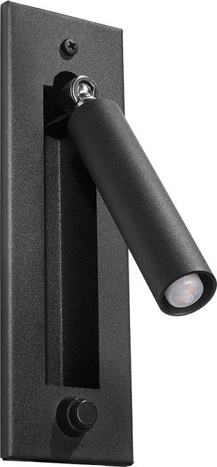 Kinkiet Lumes Czarny regulowany kinkiet ścienny - EXX206-Enimo