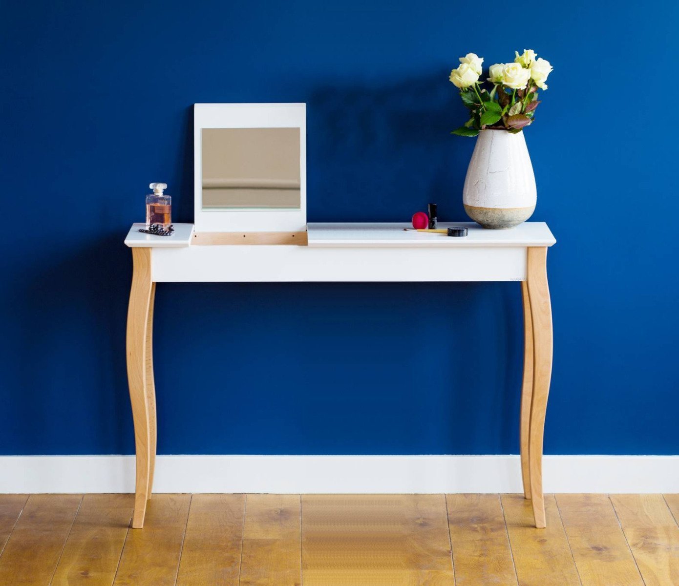 Ragaba Toaletka z lustrem LILLO 105 cm biała