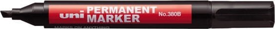 Uni MARKER PERMANENTNY ŚCIĘTY 1,0-4,5mm UNI NO-380 CZARNY