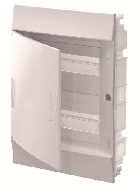 Rozdzielnica modułowa podtynkowa Mistral41F 2x18 36M IP41 125A II klasa drzwi pełne N+PE śrubowe 41A18X21A1SLM004102A1106