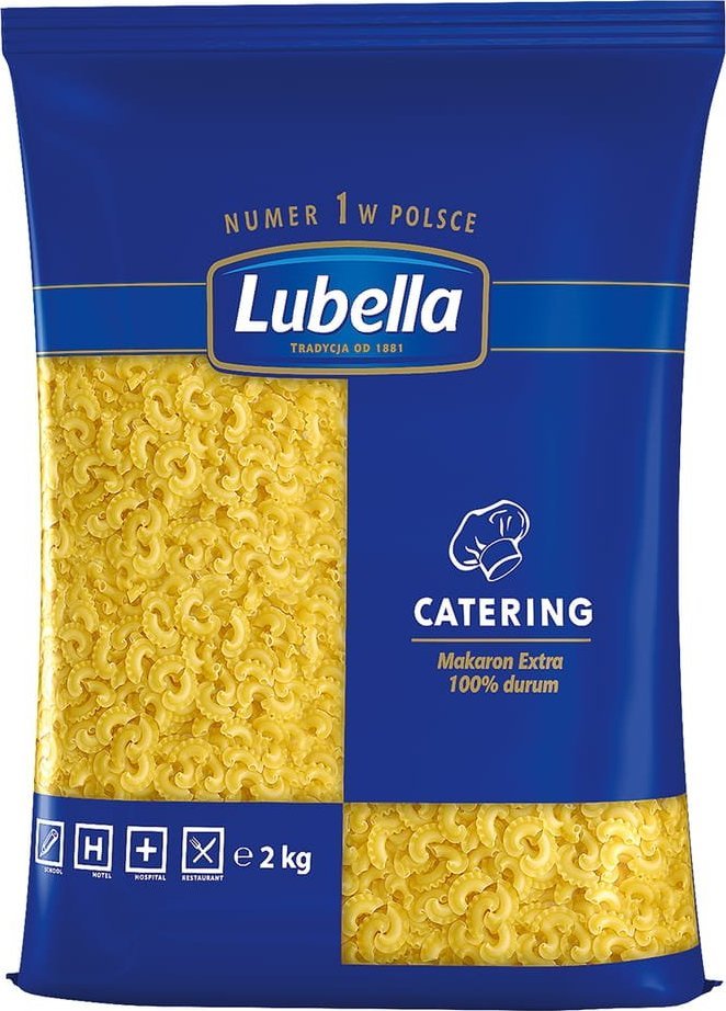 Lubella Lubella Catering Makaron kolanka ozdobne 2 kg