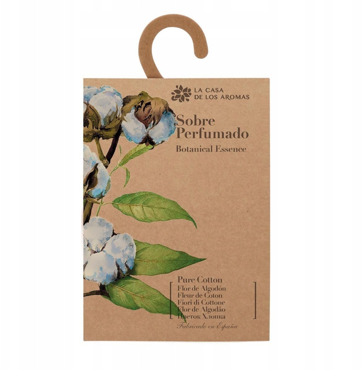 LA CASA DE LOS AROMAS_Botanic saszetka zapachowa Kwiat Bawełny 100ml