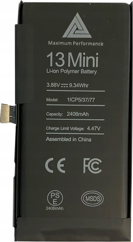 Bateria Vega BATERIA DO IPHONE 13 MINI CRACKED BMS 2406mAh>