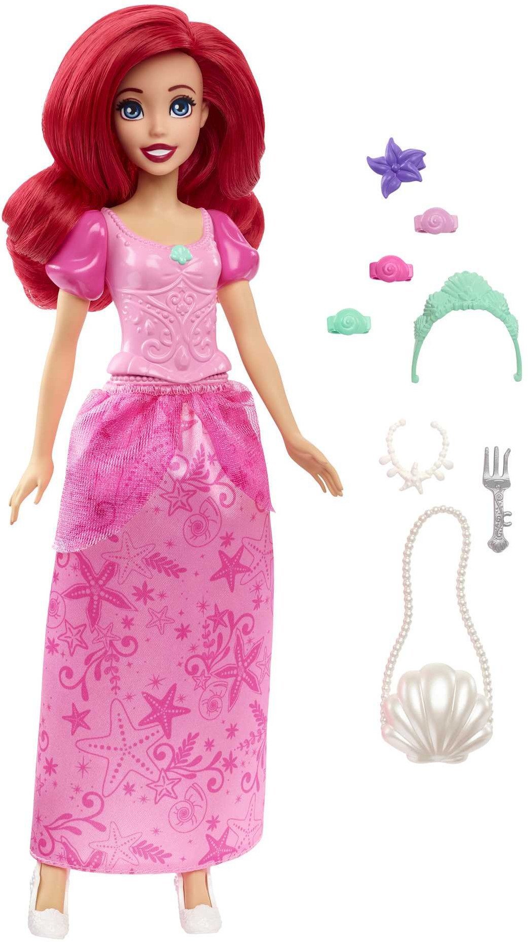 *****DISNEY Princess Arielka+akcesoria HLX34 /5