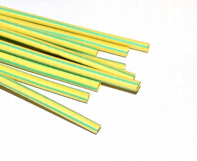 Rura termokurczliwa Radpol WRJCC4800240010030K1 RCH1 4,8/2,4x1-ŻT żółto-zielona