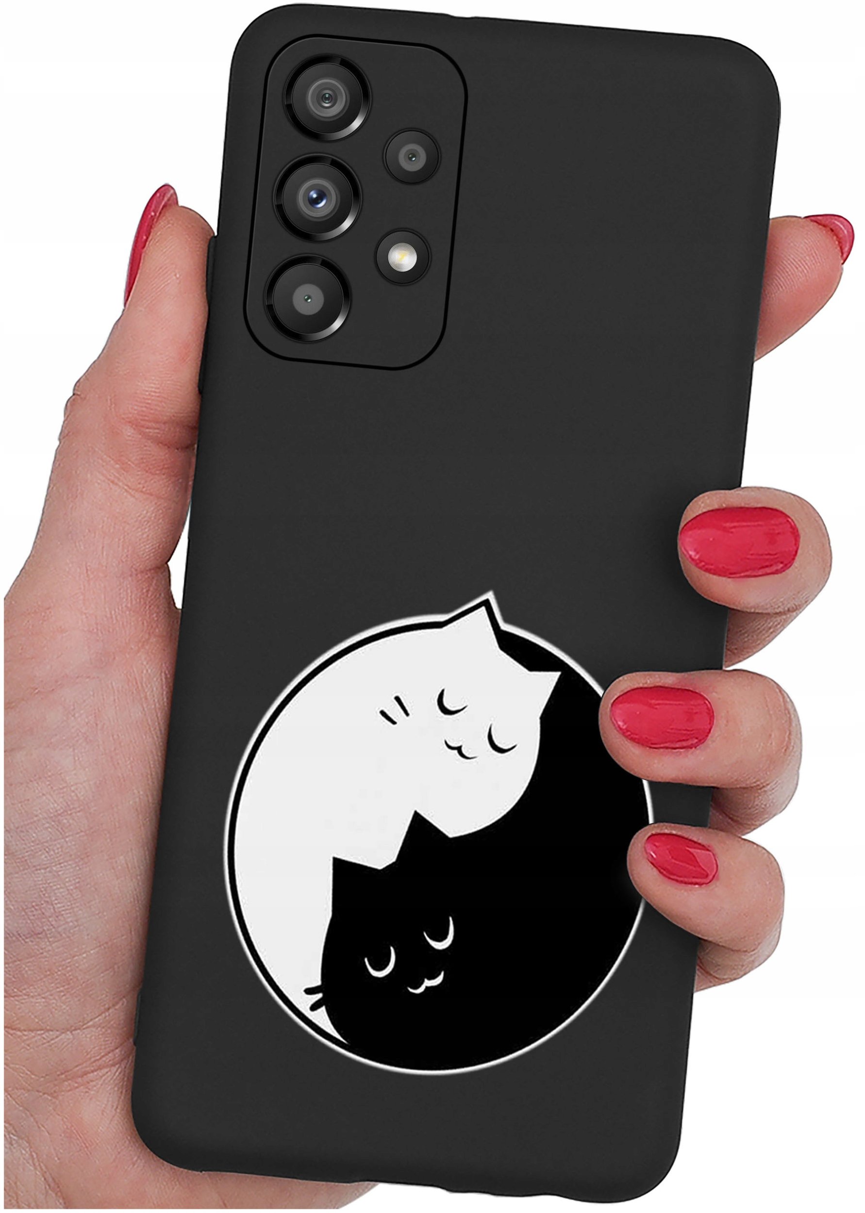 Etui do SAMSUNG A52 | A52s 5G | WZORY | SILIKONOWE MATT SZKŁO 9H