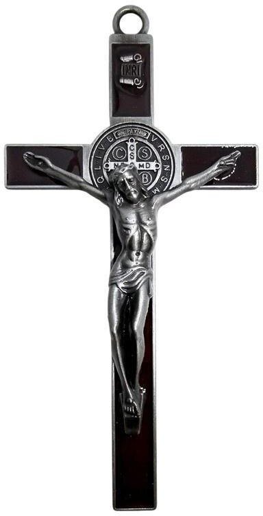 Krzyż Św. Benedykta Brązowy 16cm