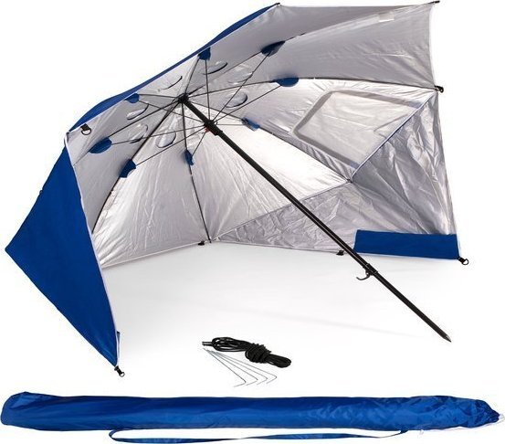 Bestif Parasol ogrodowy parawan plażowy XXL 220cm BPL01 Bestif