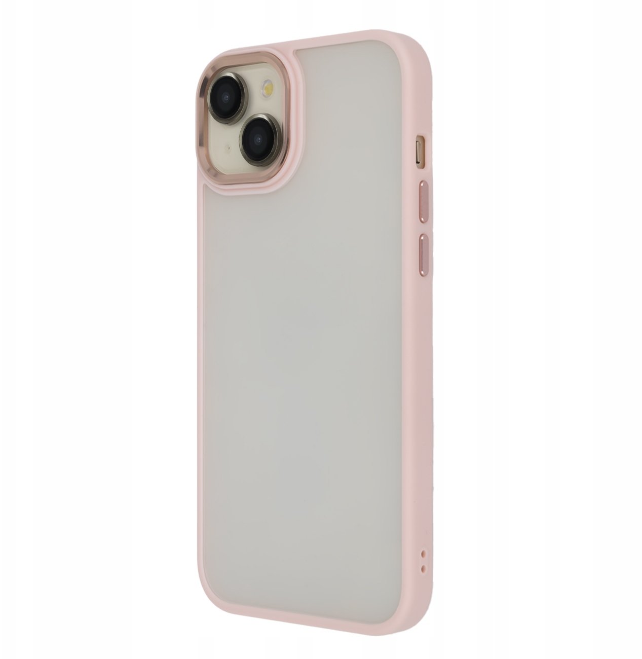 Nakładka Satin Elegant Matt do iPhone 15 Plus 6,7" różowa