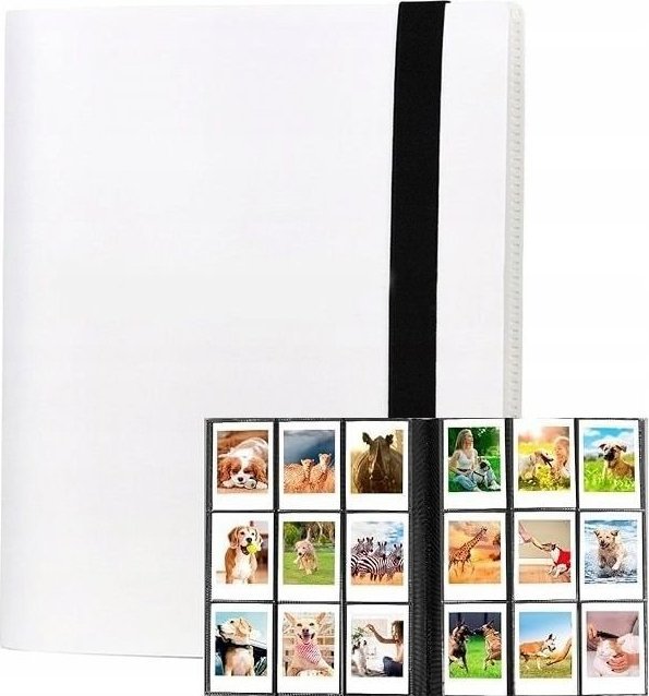 LoveInstant Album Na Zdjęcia 360 Zdjęć Do Fujifilm Instax Mini / Xiaomi / Polaroid / Canon / Hp / Kodak / Biały