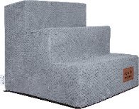 PETTO Schodki dla psa Takai 3 stopnie grafitowe