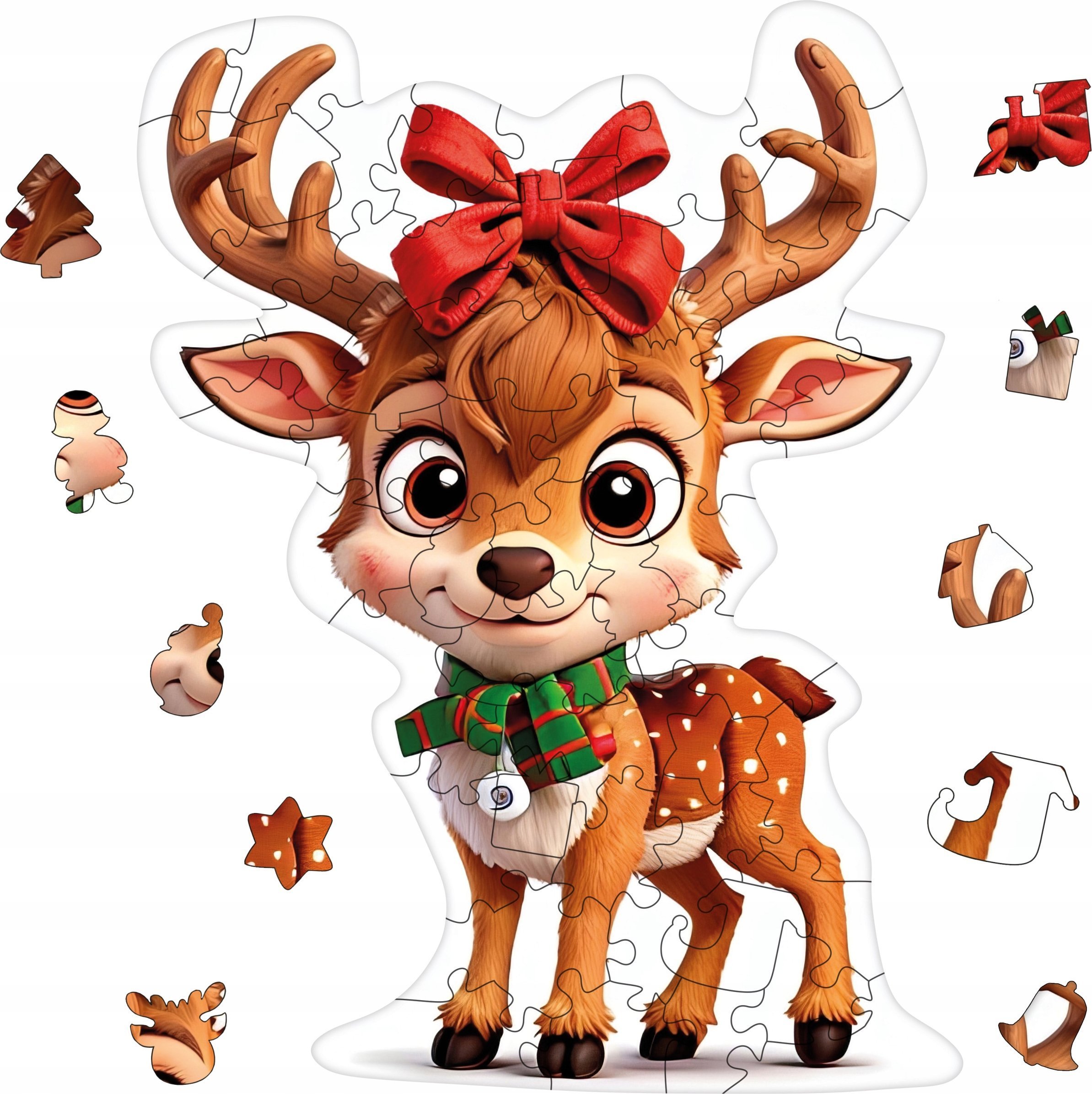 Alexander Drewn.puzzle Karmelowy reniferek Christmas 50950