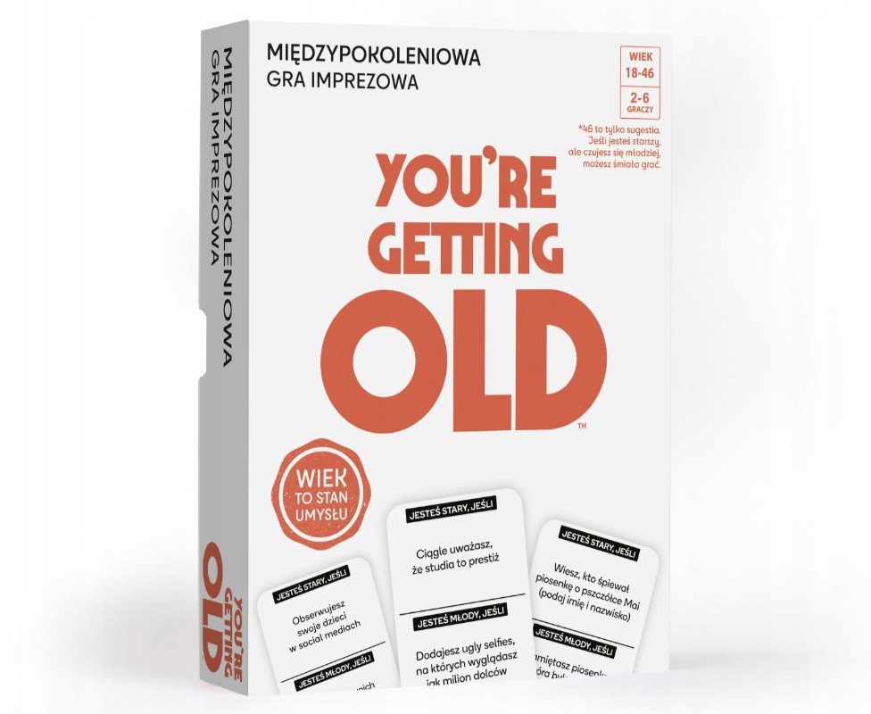 Gra Youre getting old, gra imprezowa