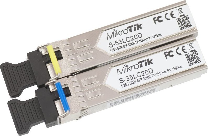 MikroTik MikroTik (S-3553LC20D) Mikrotik S-3553LC20D moduł przekaźników sieciowych 1250 Mbit/s SFP