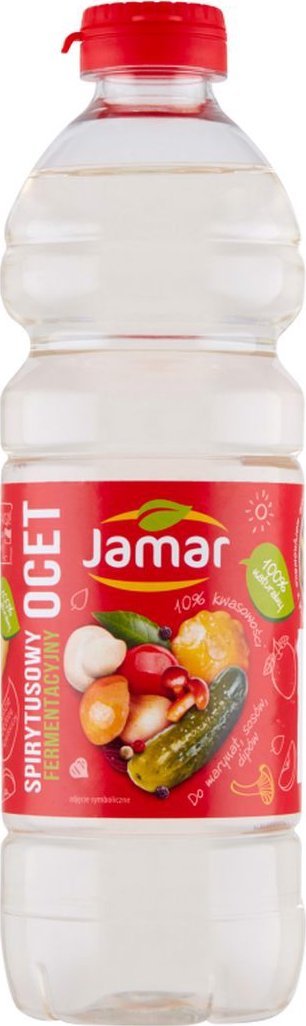 Jamar Jamar Ocet spirytusowy fermentacyjny 10% kwasowości 500 ml