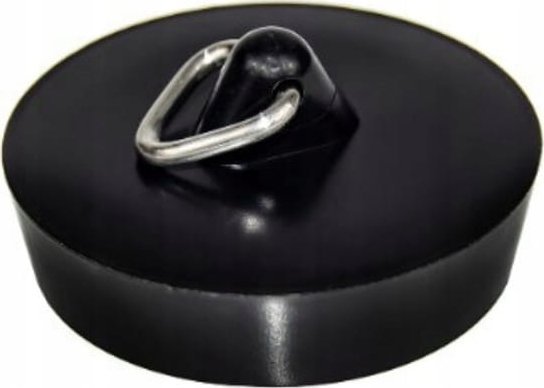 Syfon Tycner Korek do syfonu wanny zlewu brodzika 45 mm Czarny