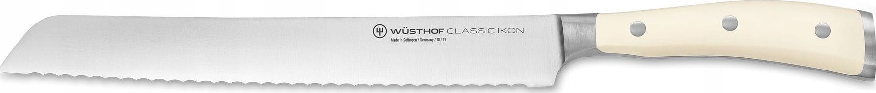 Nóż do chleba 23 cm - Classic Ikon Creme