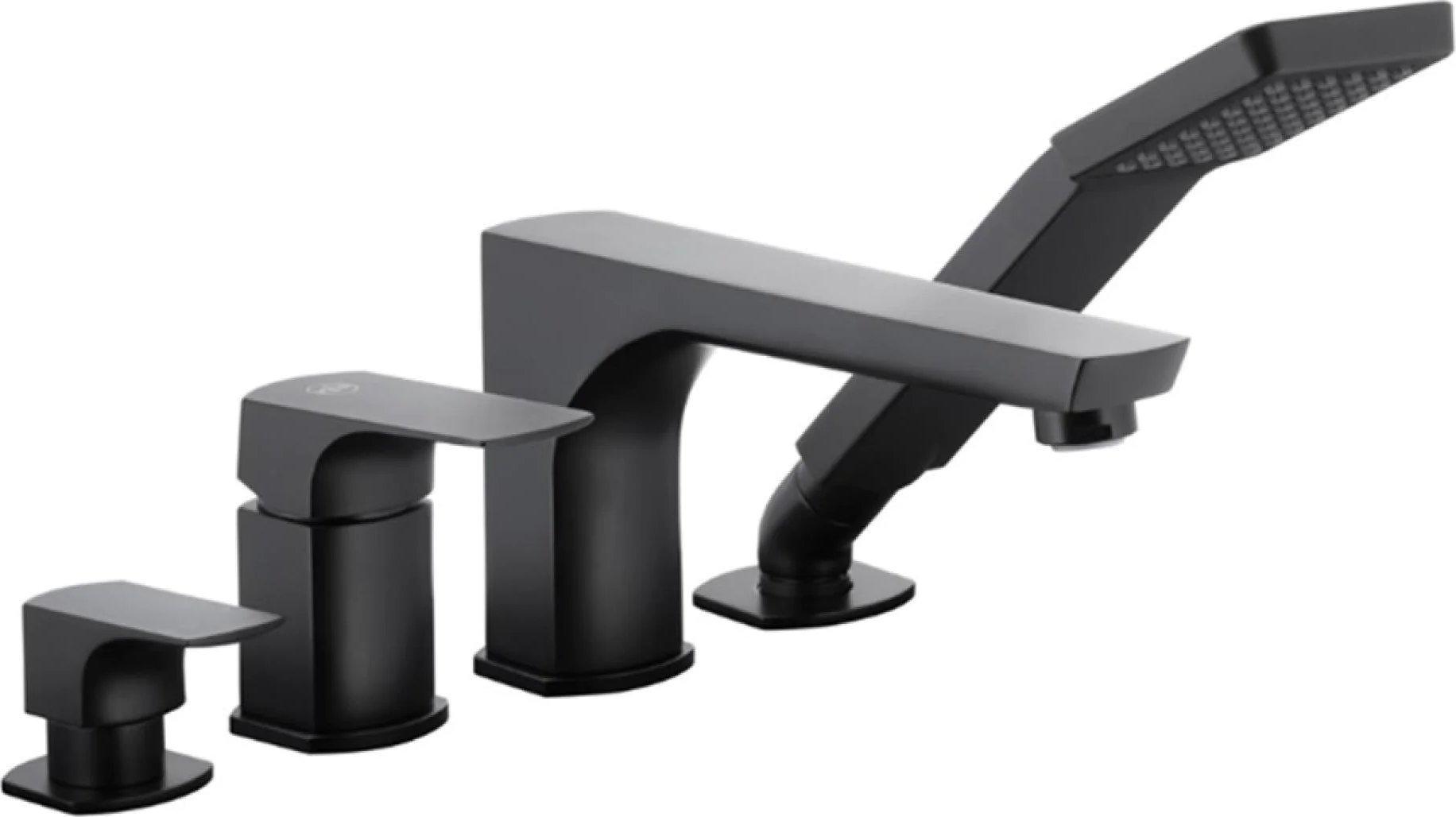 Bateria wannowa KFA Mokait wolnostojące czarny (5535-210-81)