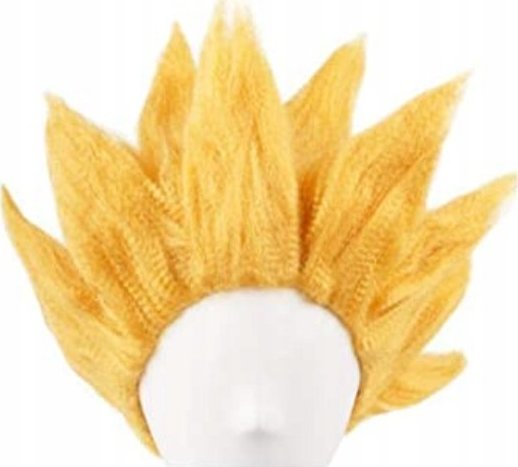 Korbi PERUKA SON GOHAN DRAGON BALL ŻŁÓTA ANIME W47