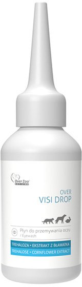 Over Visi Drop Płyn do przemywania oczu i powiek dla psów, kotów i królików 40 ml