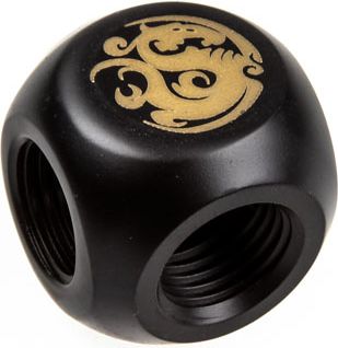 BitsPower T-Adapter 1/4" Czarny (BP-CBTMB)