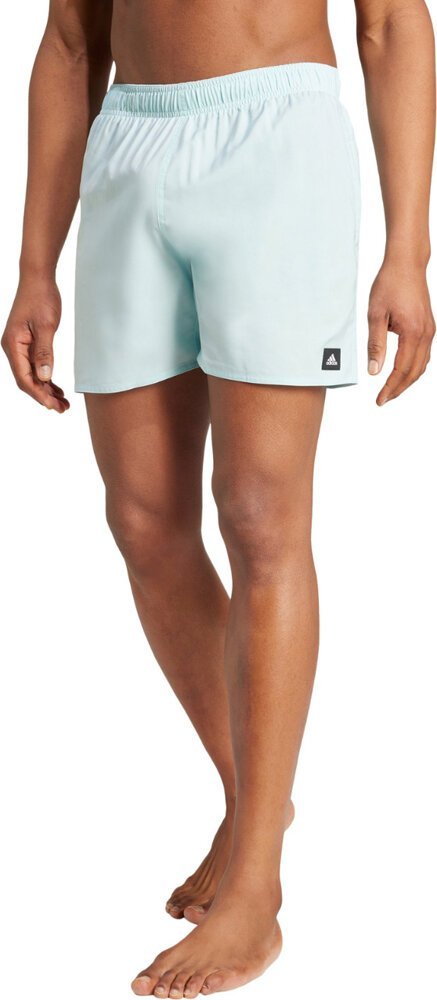 Adidas Spodenki kąpielowe męskie adidas Solid CLX Short-Length błękitne IX7580 S