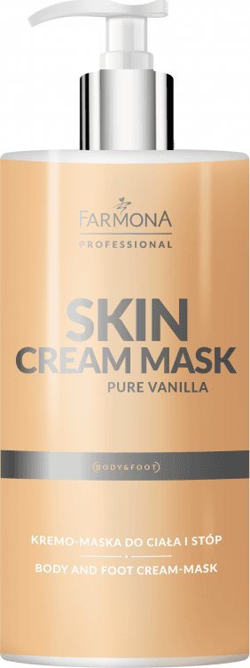 Farmona Farmona SKIN CREAM MASK PURE VANILLA Kremo - maska do ciała i stóp 500ml.
