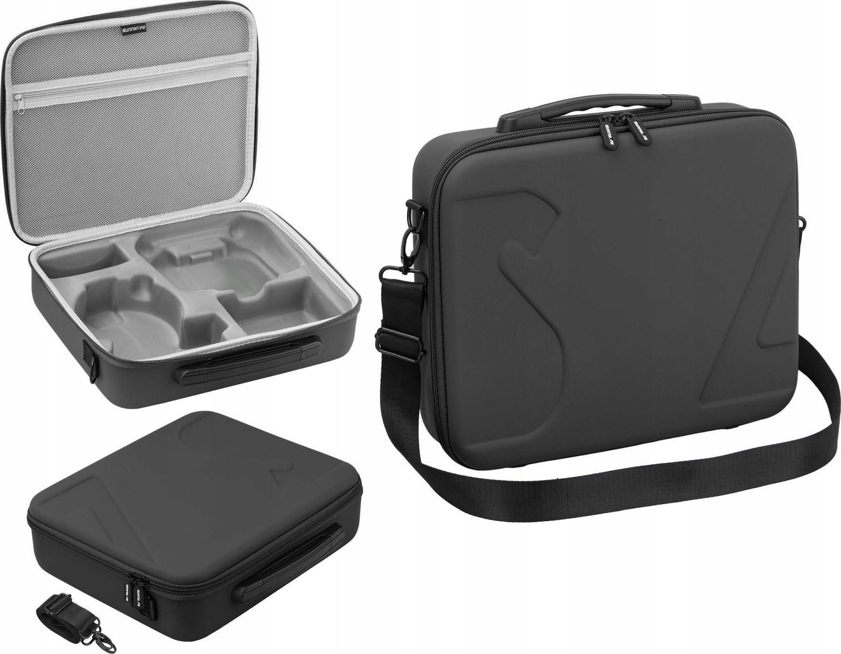Futerał XL HARD Case Osłona Etui Pokrowiec Walizka na Pilot i Dron DJI FLIP / FP-B958-D / Czarny