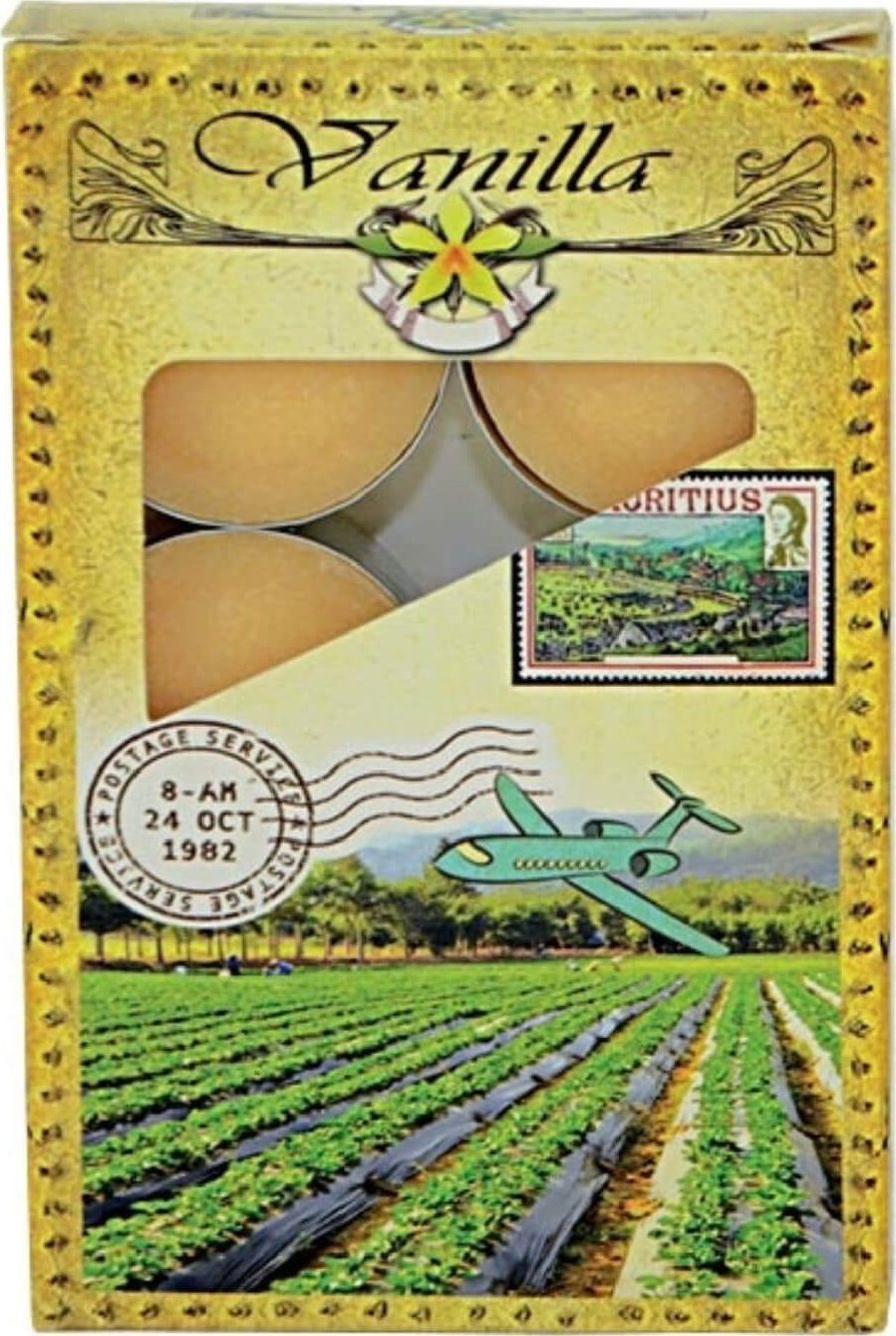 Direct Home and Garden Podgrzewacze 6 szt. wanilia