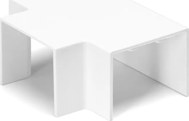 Aigostar Kwadratowa listwa z PVC biała kolanko trójnik 60 * 40 mm 4 szt. Kwadratowa listwa z PVC biała kolanko trójnik 60 * 40 mm 4 szt.