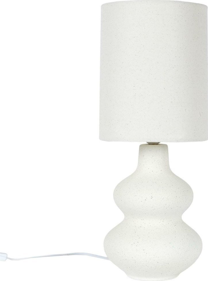 Lampa stołowa Intesi Lampa stołowa Lamil ceramiczna kremowa
