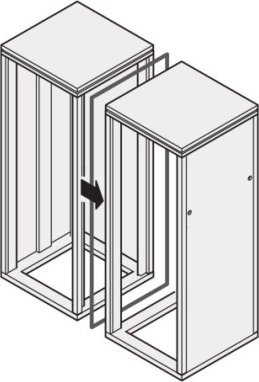 SCHROFF Zestaw montażowy SCHROFF Eurorack side-by-side do uniwersalnego Euroracka