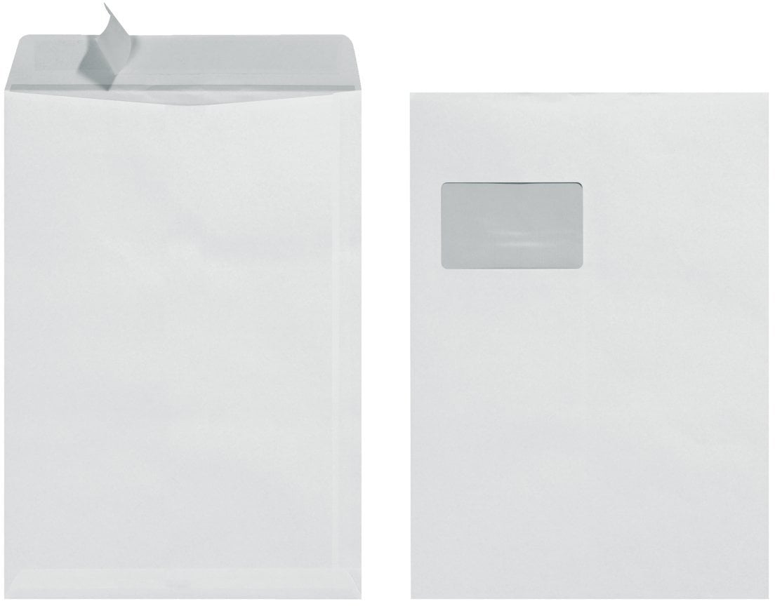 Herlitz 10900702 koperta C4 (229 x 324 mm) Biały 10 szt.